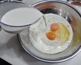 リコッタチーズを添えたお食事パンケーキ作り方2写真