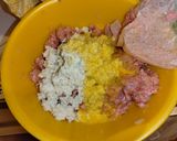 デミきのこ煮込みチーズｉｎハンバーグ作り方3写真