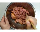 包んで焼く！アスパラバーグ★動画あり★作り方7写真