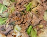 豚こまキャベツのふわ玉中華炒め作り方5写真