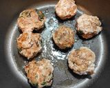 豚こま肉のまんまる焼き作り方9写真
