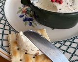 チミチュリクリームチーズの生ハムクラッカー作り方3写真