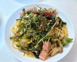 ピリ辛和風醤油パスタ作り方9写真