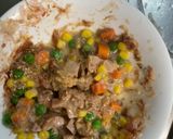 レンジ簡単梅味噌西京焼味オムライス弁当作り方5写真