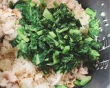 鯛と菜の花の炊き込みご飯作り方8写真