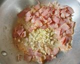 蕪とベーコンのクリームパスタ作り方4写真