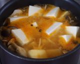 きのこともやしのスンドゥブ風豆腐スープ作り方3写真