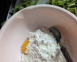 小松菜のお好み焼き作り方3写真