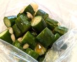 きゅうりの浅漬け【にんにくごま油風味】作り方2写真
