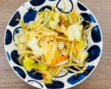 まるちゃん焼きそば☆簡単トッピング作り方1写真