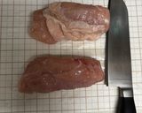 簡単　鶏むね肉の柔らかマヨネーズ漬け焼き作り方1写真