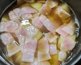 新じゃがとベーコンの煮物　お土味作り方3写真