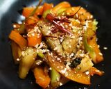 エコ副菜🥦ブロッコリーの茎【簡単きんぴら風】節約作り方4写真