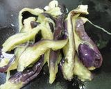 なすと白ネギの味噌南蛮作り方6写真