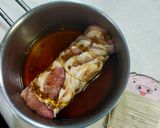 しゃぶしゃぶ肉でお手軽チャーシュー風作り方4写真