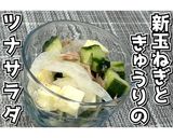 新玉ねぎときゅうりのツナサラダ★動画あり作り方16写真