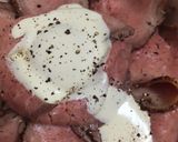 手軽♪ローストビーフ丼＊ステーキでも豪華作り方5写真