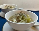 白菜古漬けと豚肉のスープ作り方6写真
