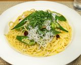 オクラとしらすのパスタ作り方9写真