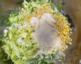 春キャベツと缶コーンのコールスローサラダ作り方4写真