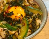 きゅうり大量消費⭐︎うま辛豚丼作り方9写真