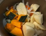 秋野菜！カボチャ入りこってり肉じゃが作り方4写真