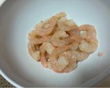 ぷりぷりエビマヨ😋背わたナシ冷凍海老で簡単調理🍤作り方2写真