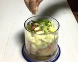 桃とセロリと生ハムの冷製パスタ作り方13写真