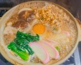 1人用土鍋で✨具沢山の鍋焼きうどん🍲作り方12写真