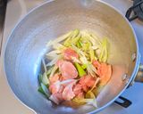 かきたまチキンうどん作り方2写真