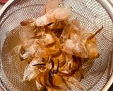 🦐エビ殻出汁で🦐エビマヨ袋麺焼きそば作り方2写真