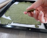 インスタントオーツハードクッキー抹茶作り方5写真