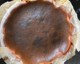 桜バスクチーズケーキ作り方7写真