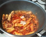 豚挽き肉と湯葉と春雨の炒めもの麻婆ソース作り方10写真