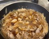 凍ったままでOK！半熟とろとろ親子丼作り方3写真