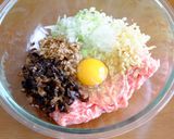 〈くらし薬膳〉黒きくらげ入り肉団子の旨煮作り方2写真