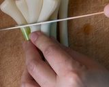 葉ニンニクのぬた作り方1写真