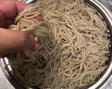 旬の夏野菜の天ぷらで♪とろろオクラぶっかけ蕎麦作り方5写真