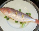 清蒸鮮魚（イトヨリの中華蒸し）作り方3写真