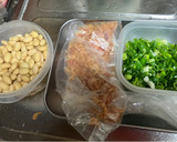 米粉で作る大豆と干しエビのかき揚げ作り方1写真