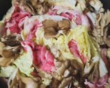 白菜ミルフィーユ鍋作り方1写真