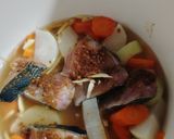 しょうゆ麹でぶり大根☆作り方3写真