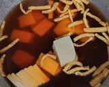 追いがつおつゆでつくるあんかけうどん作り方3写真