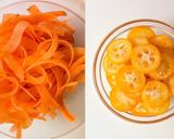 旬を味わう♡金柑とにんじんのラペ作り方1写真