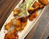 ポン酢で簡単◎鶏胸肉の甘酢ダレチキン作り方4写真