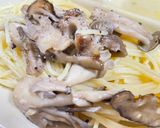 簡単たっぷりキノコのペペロンチーノ🍄‍🟫作り方12写真