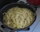蓮根とキノコとベーコンの美味簡単パスタ作り方10写真