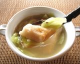 アンチョビ餅雑煮作り方10写真
