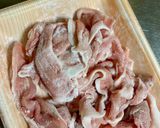 蓮根入り豚生姜作り方2写真