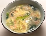 ふわふわ卵のカニ玉スープ🦀作り方7写真